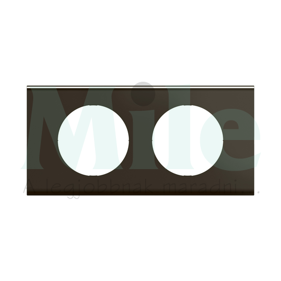 Céliane 2-es keret, selyemfényű sötét nikkel