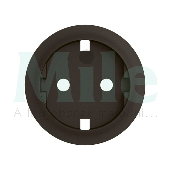 Céliane 2P+F (162) csatlakozóaljzat burkolat, fekete