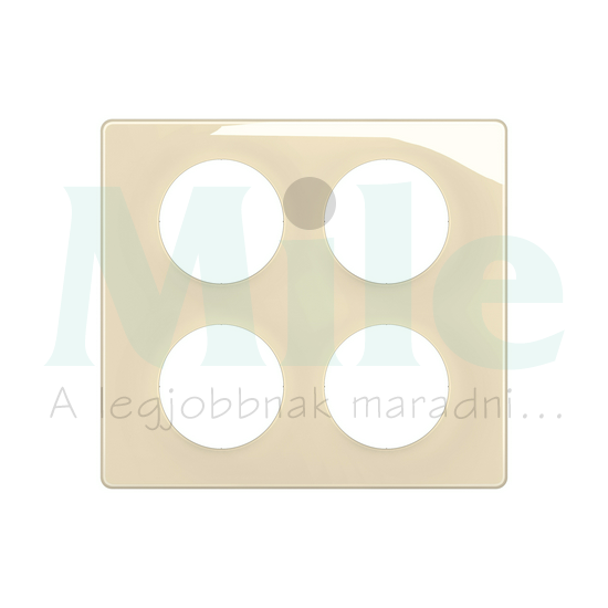 Céliane 2x2-es keret, elefántcsont