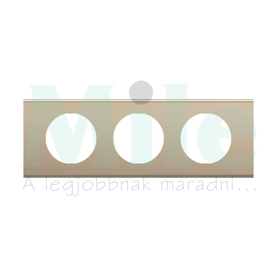 Céliane 3-as keret, selyemfényű nikkel