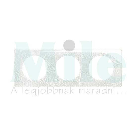 Céliane 3-as keret, strukturált fehér