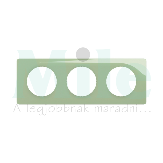 Céliane 3-as keret, szeladon zöld