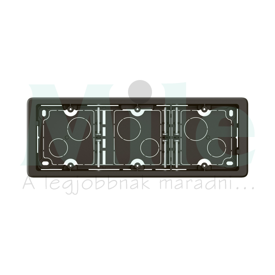 Céliane 3-as kiemelőkeret, fekete