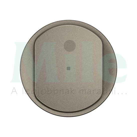 Céliane 3 vezetékes nyomógombos fényerőszabályzó LED 150W burkolat, titánium