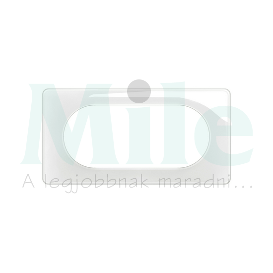 Céliane 4/5 modulos keret, kristály fehér