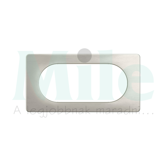 Céliane 4/5 modulos keret, selyemfényű alumínium