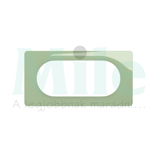 Céliane 4/5 modulos keret, szeladon zöld