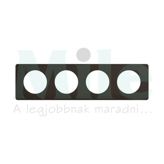 Céliane 4-es keret, matt fekete