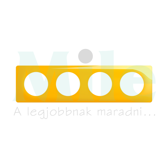 Céliane 4-es keret, napsárga