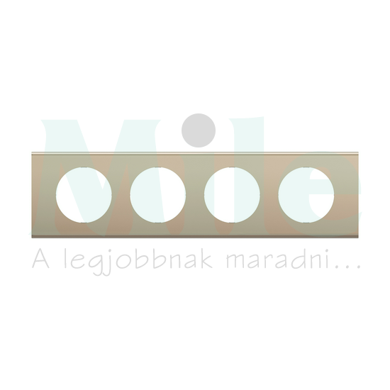 Céliane 4-es keret, selyemfényű nikkel