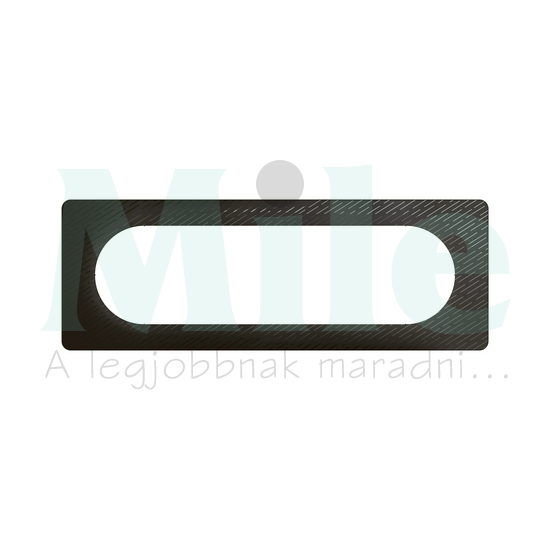 Céliane 6/8 modulos keret, fekete meteor