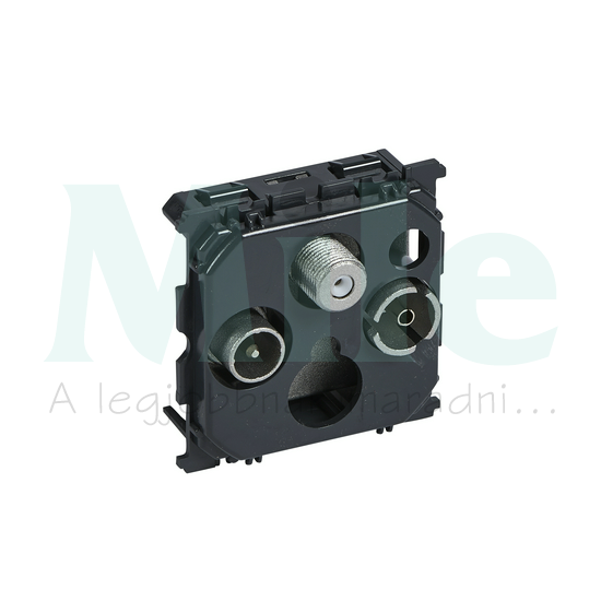 Céliane antenna aljzat TV-R-SAT süllyesztett 3-kimenet MM-végzáró 10dB/860MHz LEGRAND