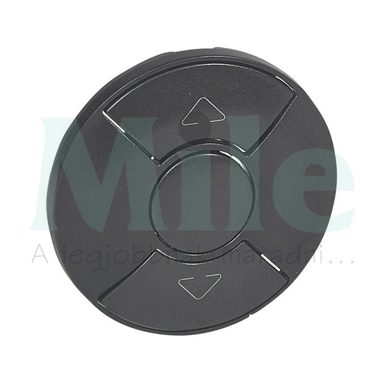 Céliane fedlap grafit redőnyhöz nyíl-jel műanyag fényes LEGRAND