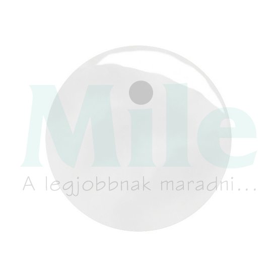 Céliane gyűrűs kapcsoló/N101 nyomó burkolat, Limoges porcelán, fényes fehér