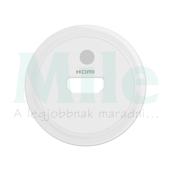 Céliane HDMI 2.0 burkolat, fehér