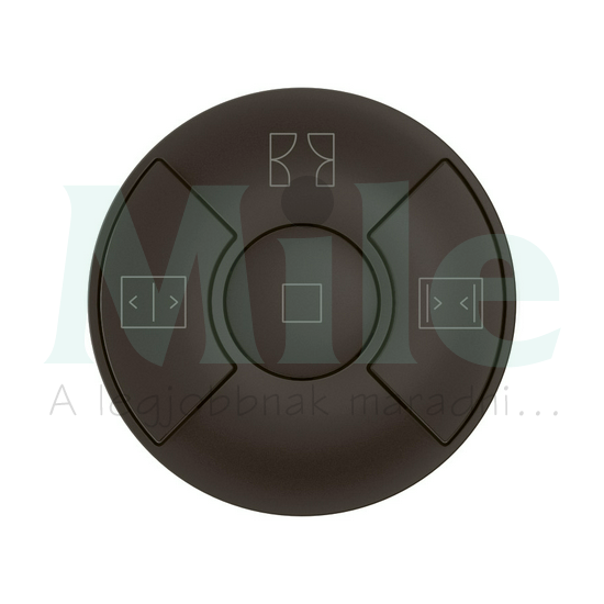 Céliane hotel sötétítő kapcsoló/N101 nyomó burkolat, fekete