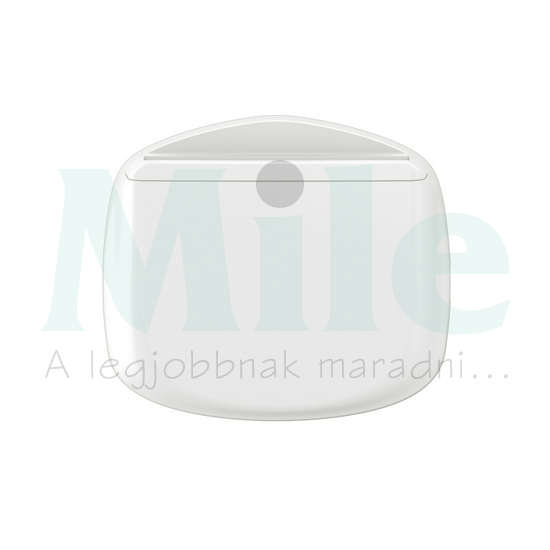 Céliane hotelkártya kapcsoló burkolat, fehér