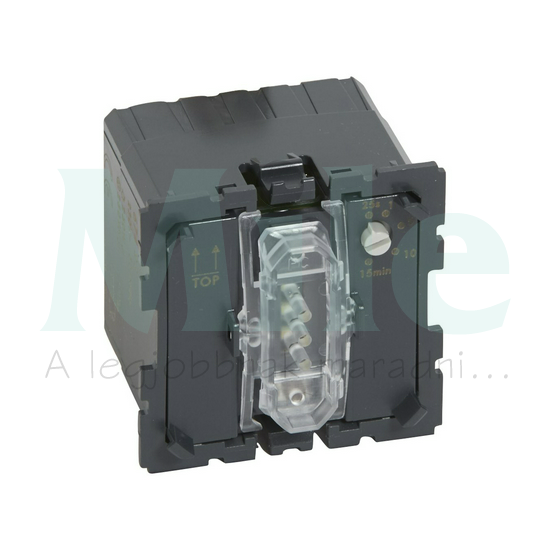 Céliane késleltetett ventilátor/világítás kapcsoló (25mp-15perc), 250VAC, 250VA/W, mechanizmus