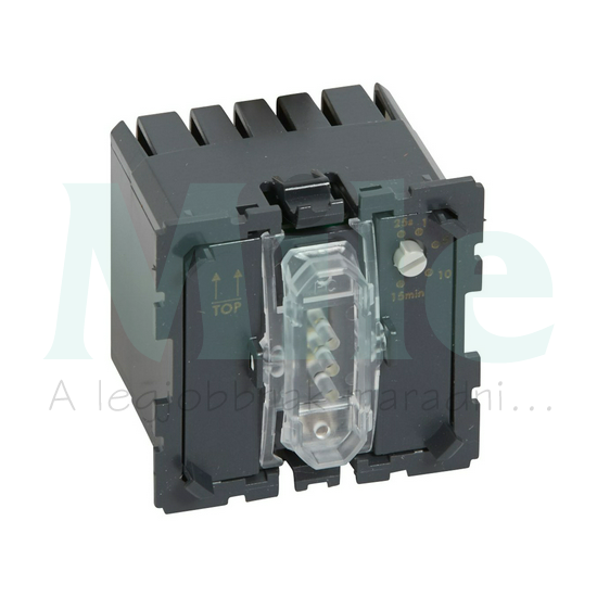 Céliane lépcsőházi N101 nyomó, 2 vezetékes, (25mp-15perc), 1800W (LED max. 200W ), mechanizmus