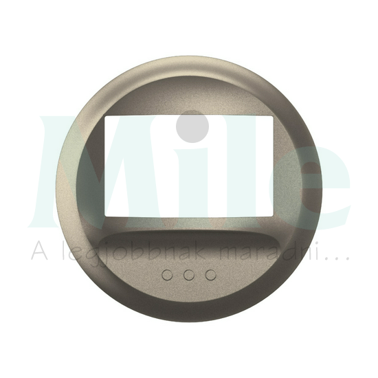 Céliane mozgásérzékelős kapcsoló beépített nyomógombbal burkolat, titánium