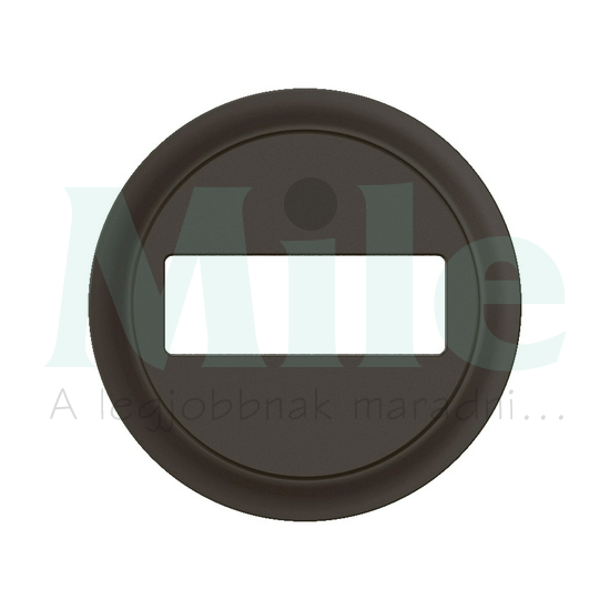 Céliane optikai csatlakozó SC/APC burkolat, fekete