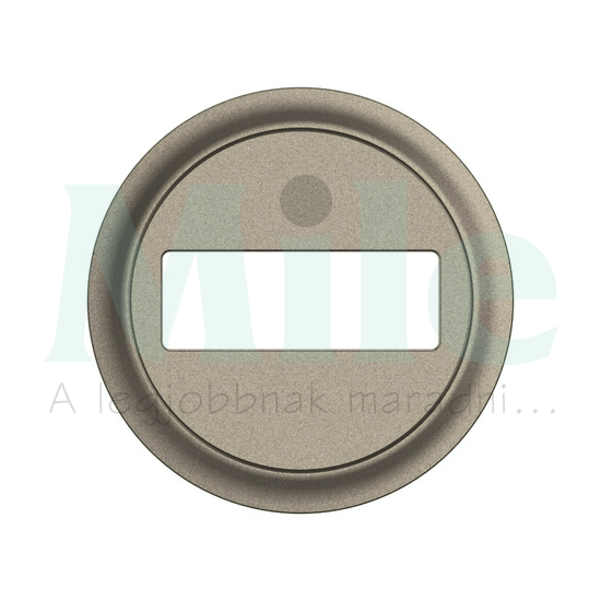 Céliane optikai csatlakozó SC/APC burkolat, titánium