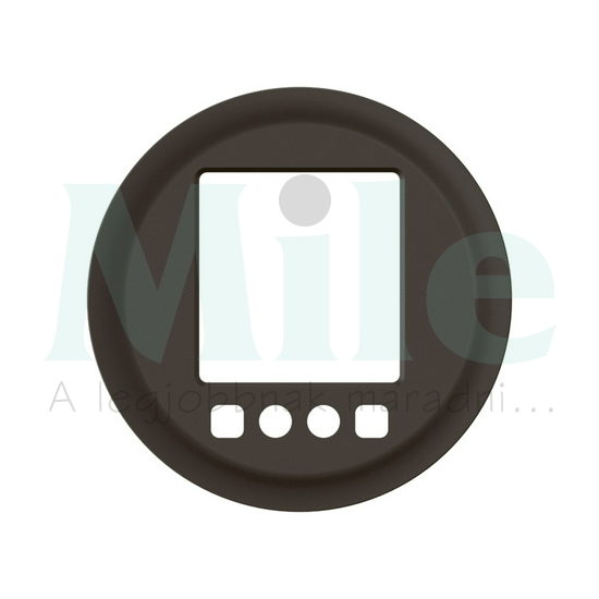 Céliane programozható időkapcsoló burkolat, fekete