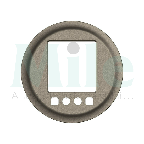 Céliane programozható időkapcsoló burkolat, titánium