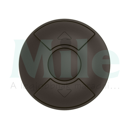 Céliane redőnykapcsoló/N101 nyomó burkolat, fekete