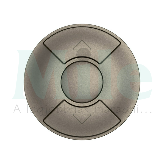 Céliane redőnykapcsoló/N101 nyomó burkolat, titánium