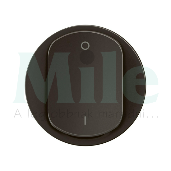 Céliane széles billentyű 102 kétpólusú kapcsolóhoz, burkolat, fekete