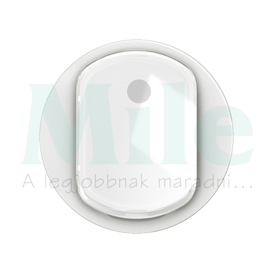 Céliane széles billentyű címketartóval, burkolat, 2 mod, fehér