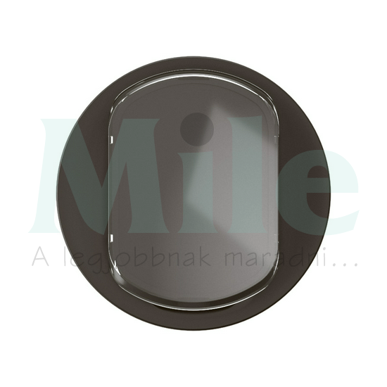 Céliane széles billentyű címketartóval, burkolat, 2 mod, fekete