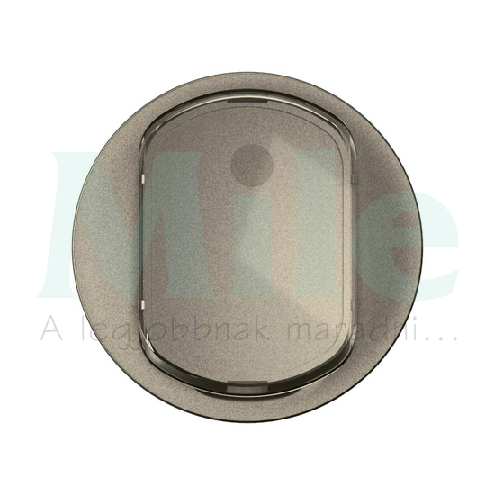 Céliane széles billentyű címketartóval, burkolat, 2 mod, titánium