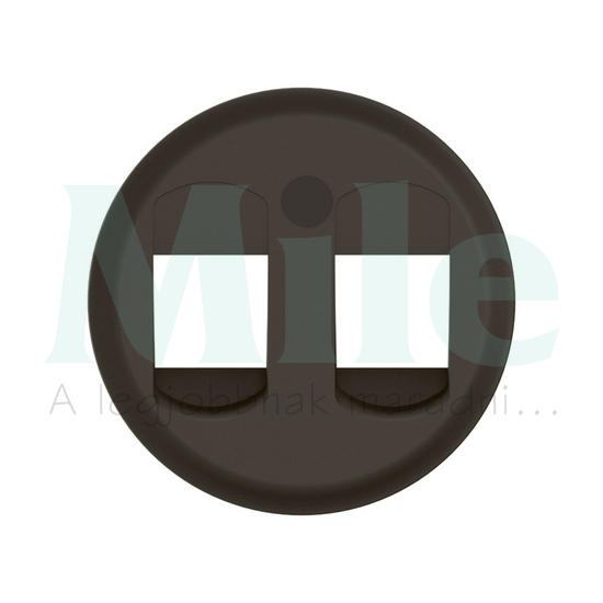 Céliane sztereó hangszóró csatlakozóaljzat burkolat, fekete