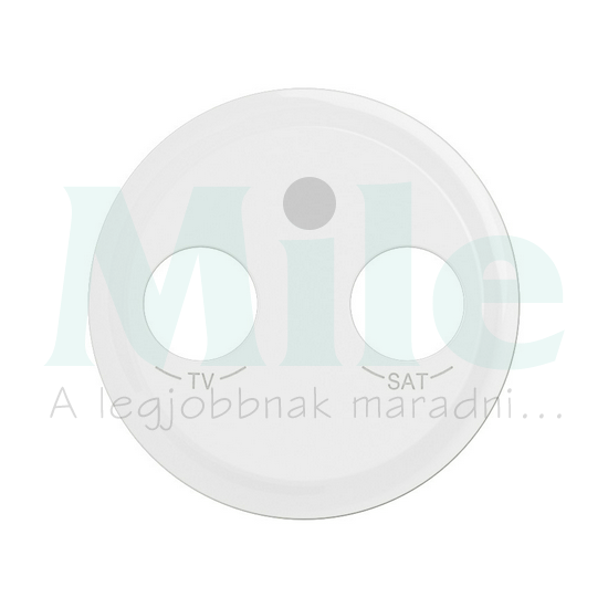 Céliane TV-SAT aljzat burkolat, fehér