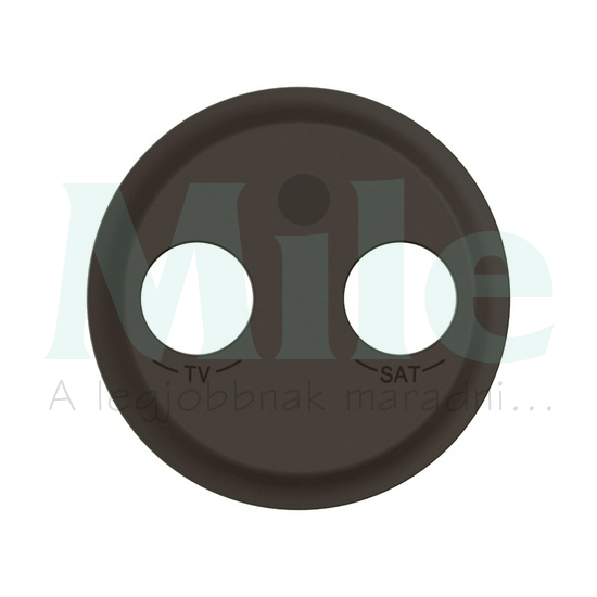 Céliane TV-SAT aljzat burkolat, fekete