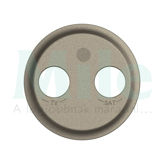 Céliane TV-SAT aljzat burkolat, titánium