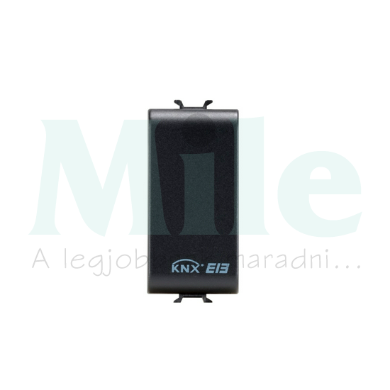 ChoruSmart vakfedél 1M KNX - EIB interfészhez fekete GEWISS