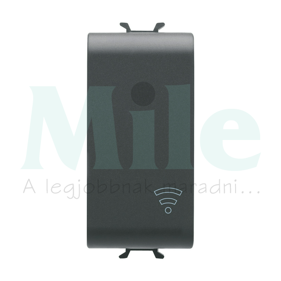 ChoruSmart vakfedél 1M ZigBee eszközökhöz fekete GEWISS