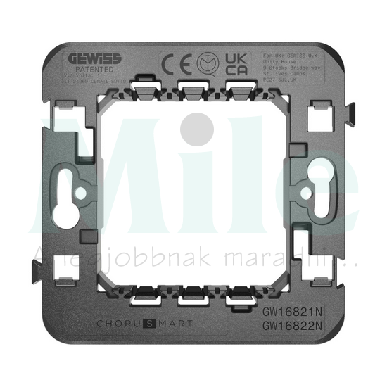 ChoruSmart szerelőkeret 2M EGO Smart kerethez antracit GEWISS