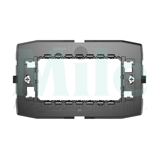 ChoruSmart szerelőkeret (IT) 4M EGO Smart kerethez antracit GEWISS