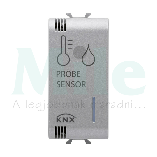 ChoruSmart KNX hő-/páraérzékelő 10-95%rH 1M titán kapocs 45°C műanyag GEWISS