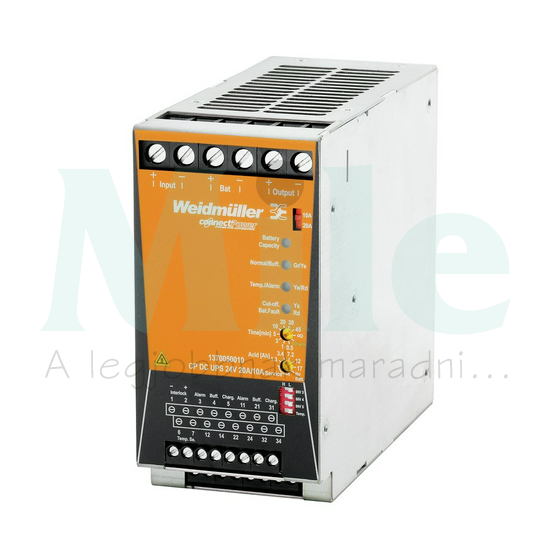 UPS vezérlő  CP DC UPS 24V 20A/10A Weidmüller