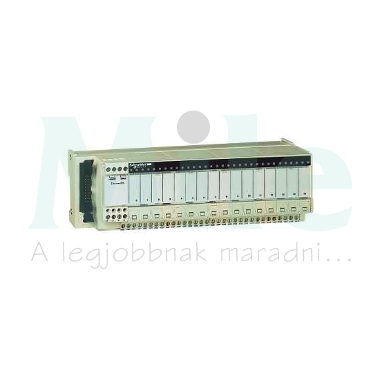 Csatlakozóblokk 12,5mm dugaszoló relékhez 16modul biztosítóval Advantys Telefast Schneider