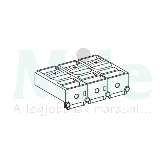 Csatlakozókapocs fedél 3P rövid NSX400...630-hoz NSX Schneider