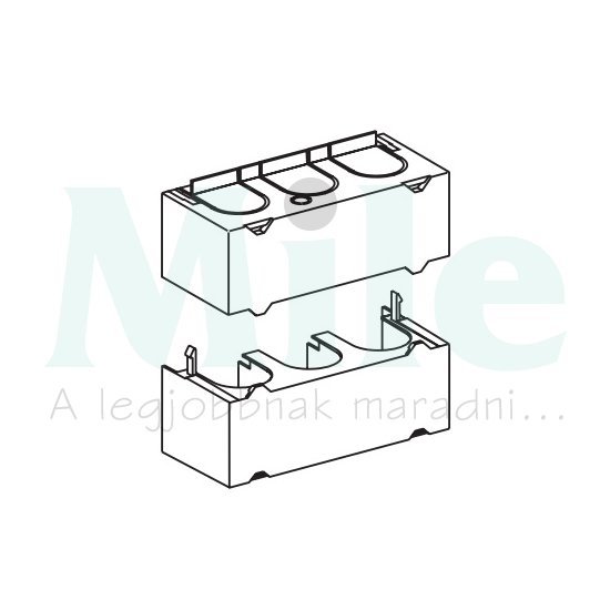 Csatlakozókapocs fedél ISFT160-hoz FuPacT Schneider