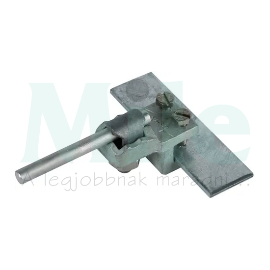 Csatlakozókapocs KS-csavarral tűzihorganyzott temperöntvény 1-12mm-befogás Rd7-10 mm AK 7.10 KSV KBF1 12 TGTZN DEHN