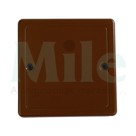 Csatornadoboz-fedél LK 80/- és LK 80X28/1-hez négyzetes 81mm x 81mm-doboz csavaros VLK KOPOS