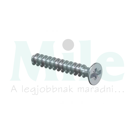 Csavar készülékrögzítő d3,2mm 20mm központos dobozhoz beépítődobozhoz KAISER